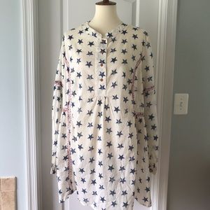 Lane Bryant Americana Cotton Tunic Size 22/24